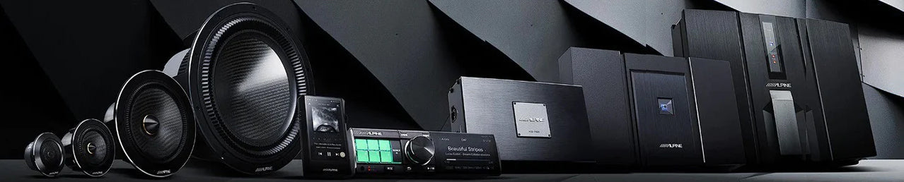 Alpine Car Audio Speakers, Amplifiers, Subwoofers and AV Systems