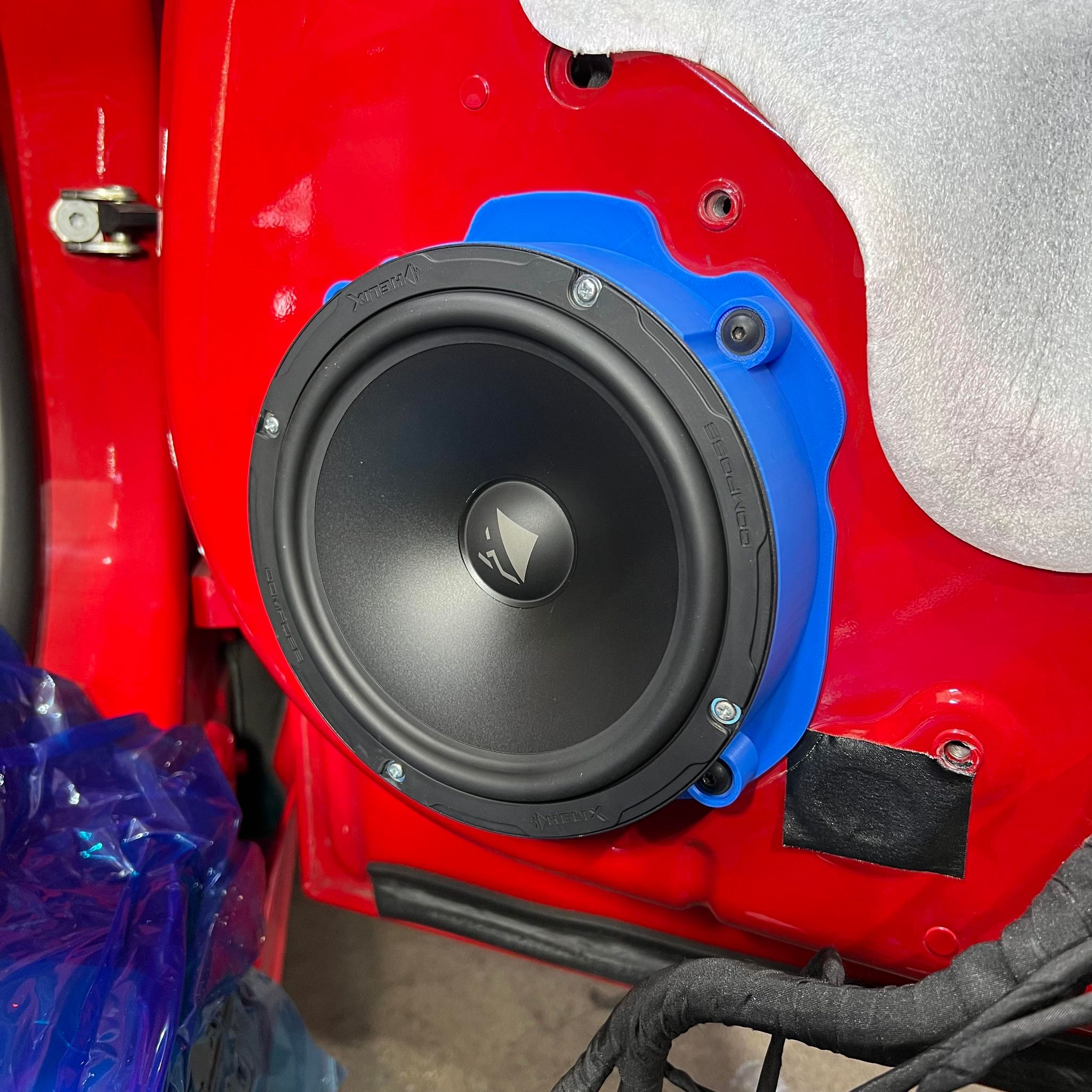 GCCS 6.5 Inch Speaker Spacers for Ferrari California ‘08+