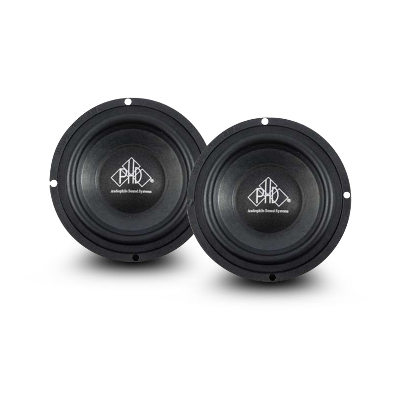 PHD Audio CF 6.3 Kit 6.5 Inch 3-Way Component Speakers