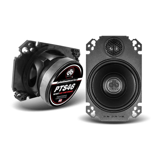 DB DRIVE PTS46 4x6 INCH COAXIAL SPEAKERS