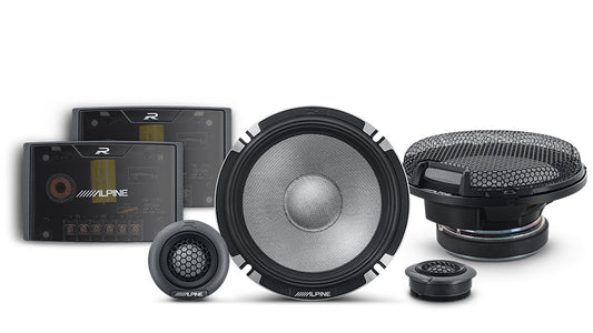 Alpine R-Series PRO R2-S652 6.5 Inch Component Speakers