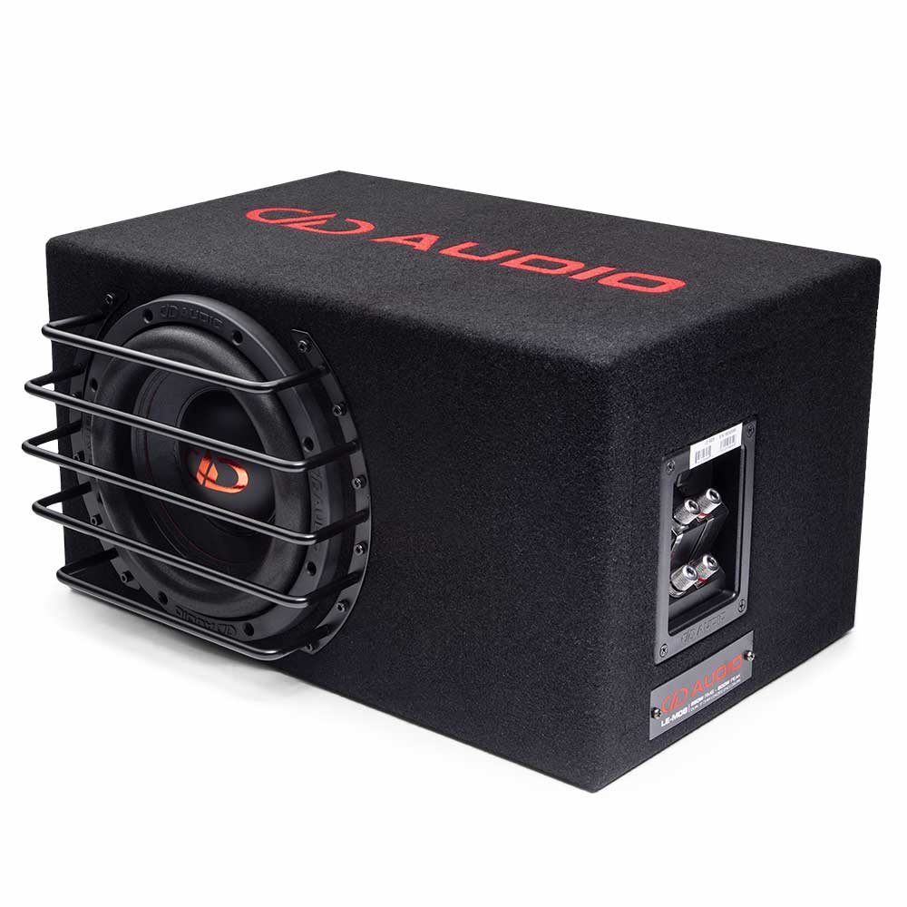 DD Audio LEM08DD2 8 Inch Subwoofer In Ported Enclosure Gold Coast