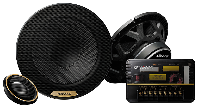 KENWOOD KFC-XH170C 6.5" COMPONENT SPEAKERS