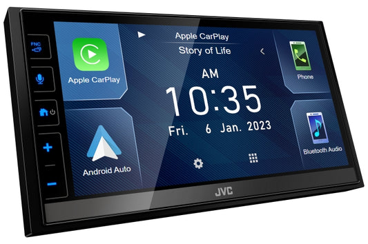 JVC KWM785BT 6.8" Head Unit With Wireless Car Play Android Auto