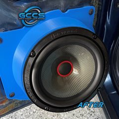 GCCS 6.5 inch Front Speaker Spacers for Holden & HSV vehicles 1993-1999