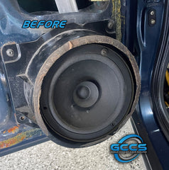 GCCS 6.5 inch Front Speaker Spacers for Holden & HSV vehicles 1993-1999