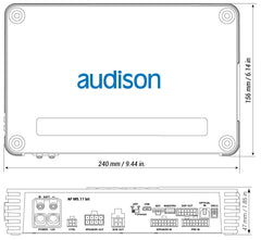 Audison Forza AFM5.11 bit 5ch Amp with 11ch DSP