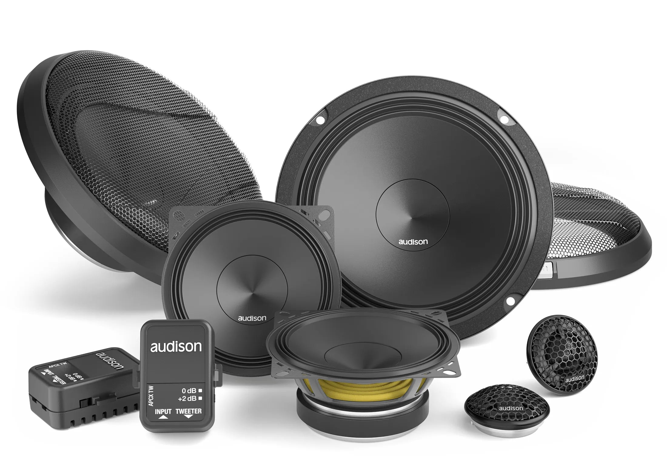 Audison APK163 Prima 3-Way 6.5 Inch Speakers – Gold Coast Car Sound