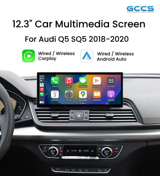 CAD Connect 12.3 Inch Screen Upgrade for Audi Q5/SQ5 MIB (2018-2020)