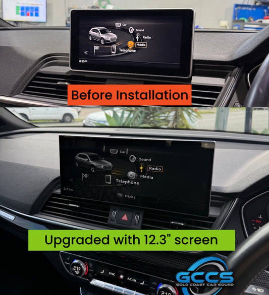 CAD Connect 12.3 Inch Screen Upgrade for Audi Q5/SQ5 MIB (2018-2020)