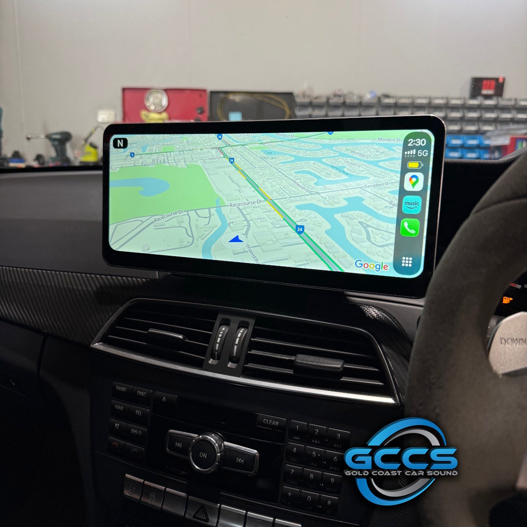 Cad Connect 12.3 Inch Screen Upgrade for Mercedes C-Class NTG 4.5 & 4.7