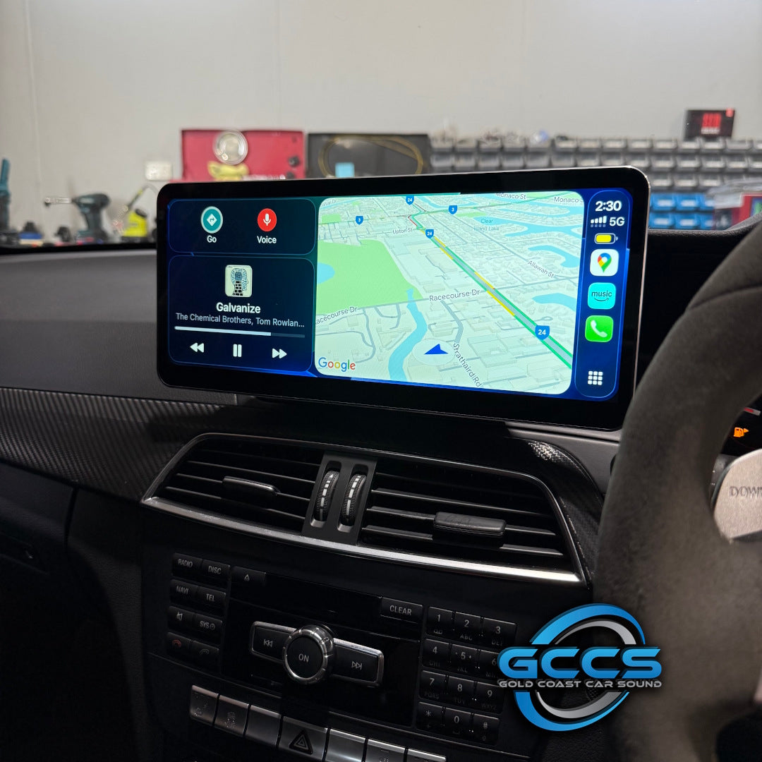 Cad Connect 12.3 Inch Screen Upgrade for Mercedes C-Class NTG 4.5 & 4.7