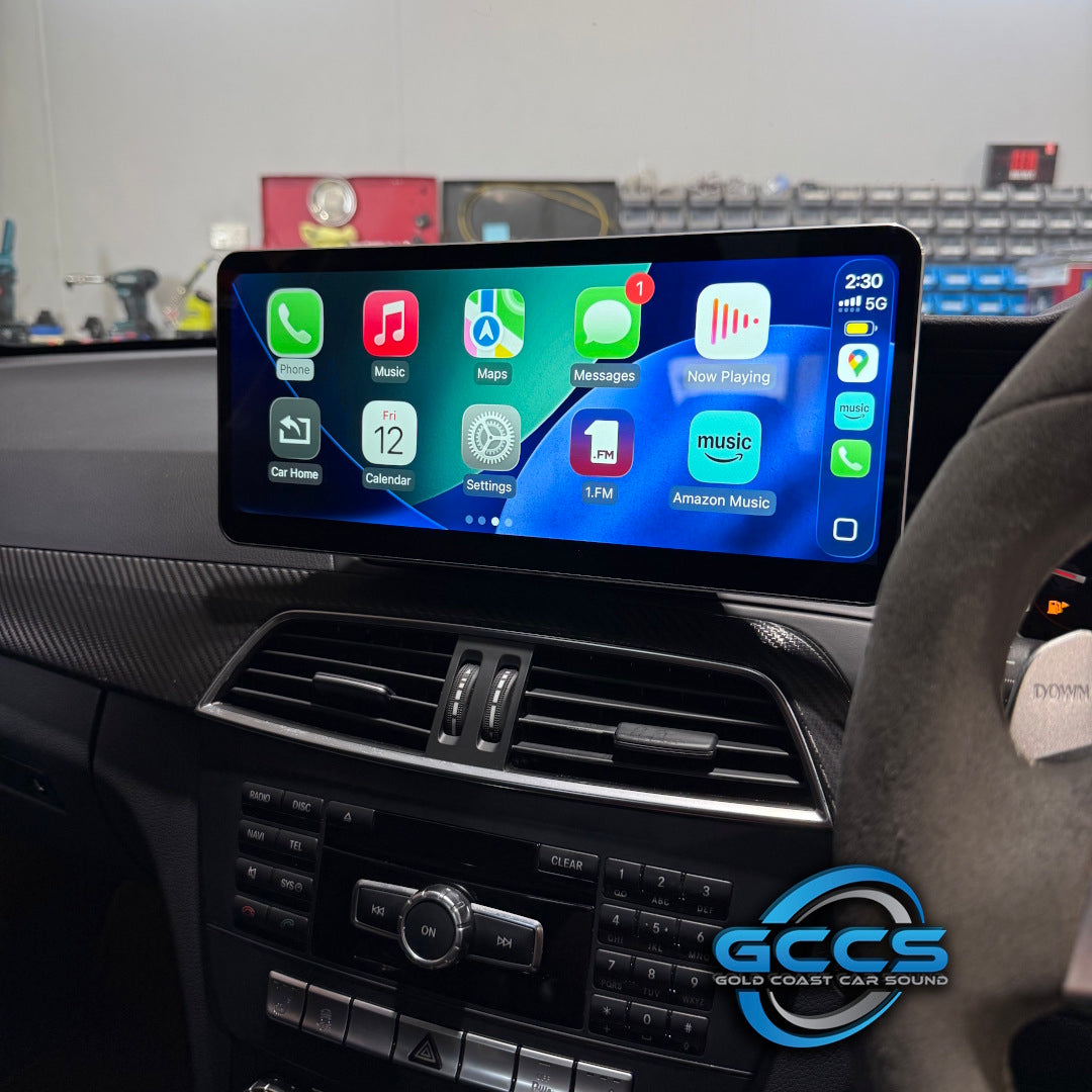 Cad Connect 12.3 Inch Screen Upgrade for Mercedes C-Class NTG 4.5 & 4.7
