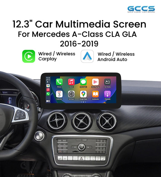 Cad Connect 12.3 Inch Screen Upgrade for Mercedes A-Class / CLA / GLA NTG5