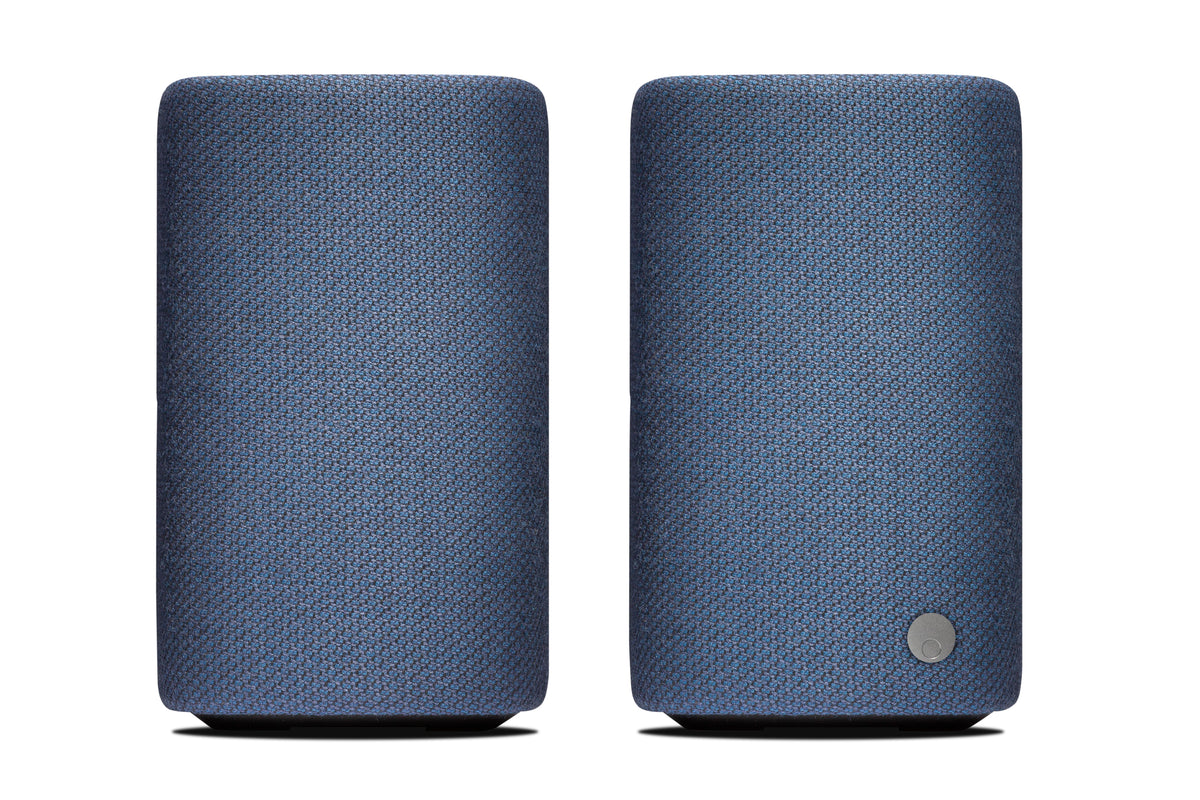 EX-DEMO CAMBRIDGE AUDIO YOYO (M) PORTABLE STEREO BLUETOOTH SPEAKERS BLUE
