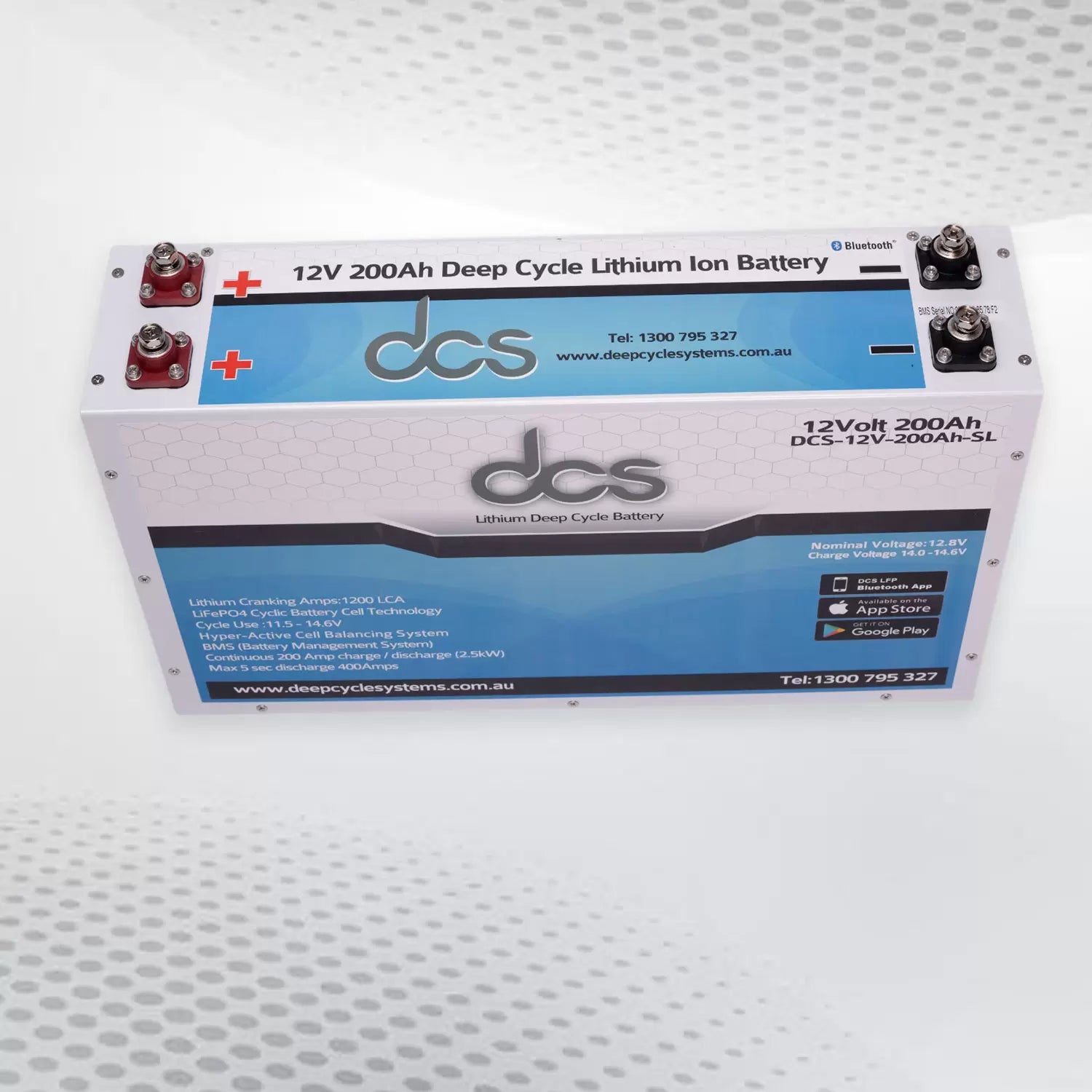 DCS 12V 200AH SLIM LINE BATTERY (LITHIUM)