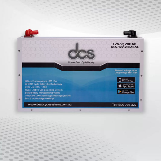 DCS 12V 200AH SLIM LINE BATTERY (LITHIUM)