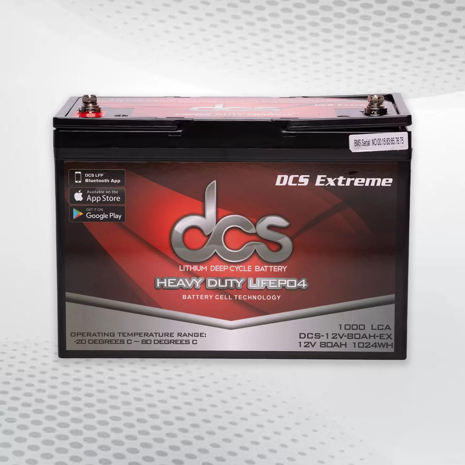 DCS 12V 80AH EXTREME BATTERY (LITHIUM)