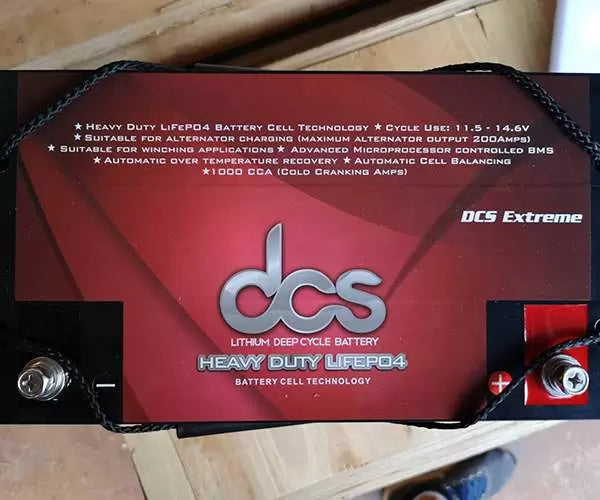 DCS 12V 80AH EXTREME BATTERY (LITHIUM)