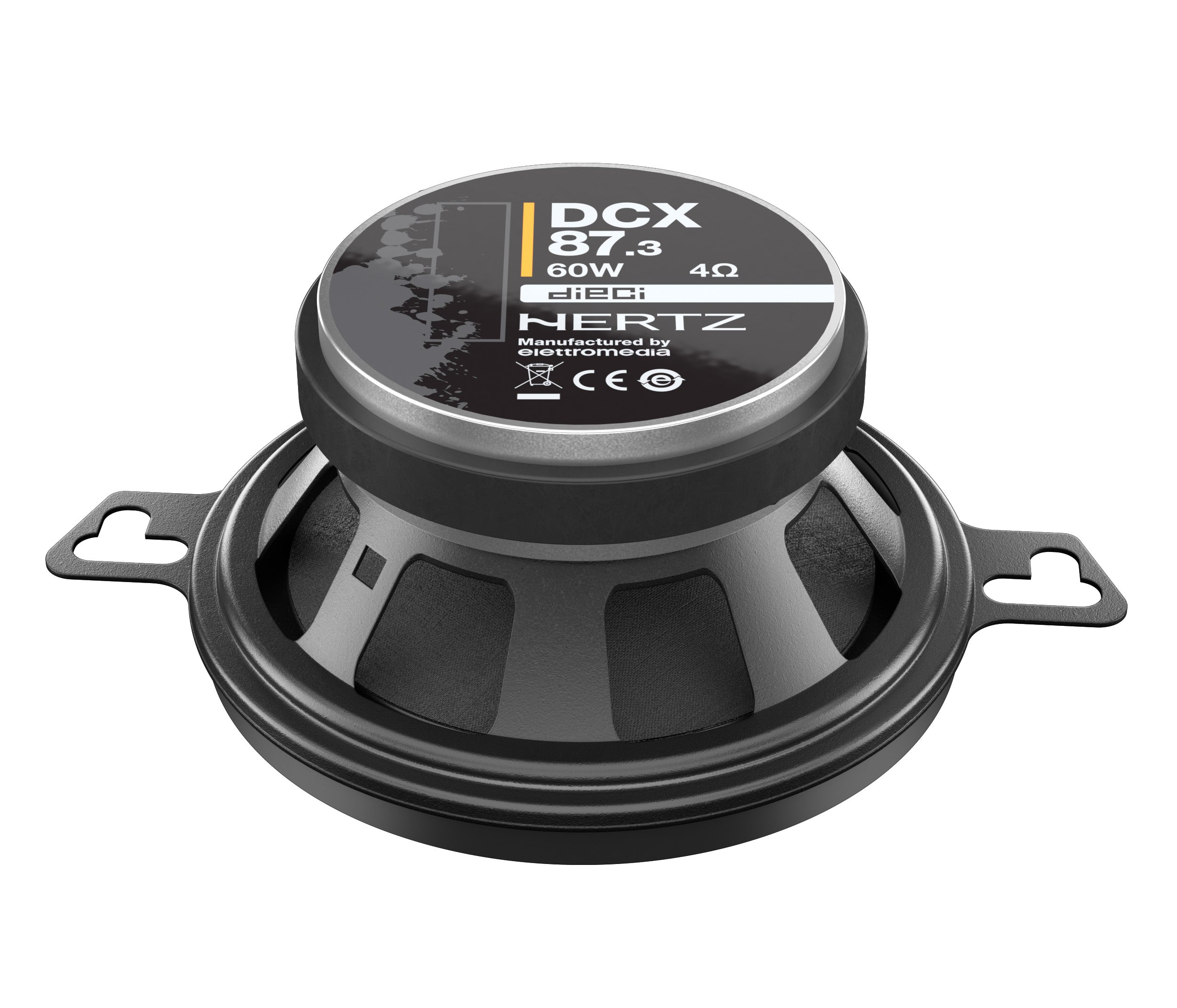 Hertz DCX87.3 Dieci 3.5 Inch Coaxial Speakers