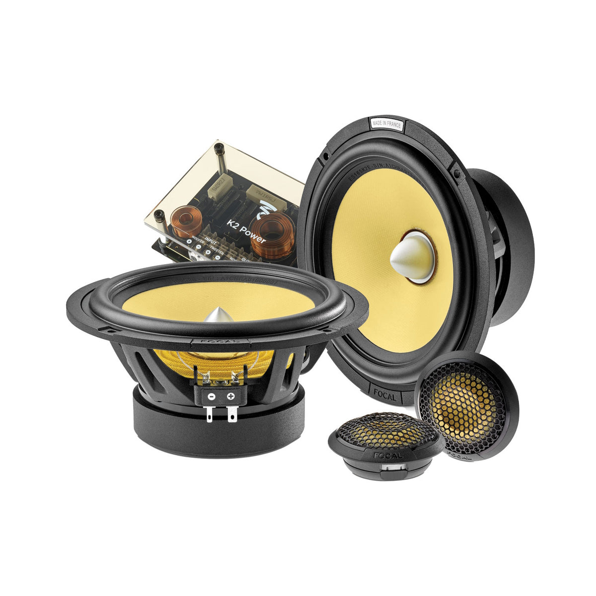 FOCAL ES 165 K2E 6.5 Inch Component Speakers