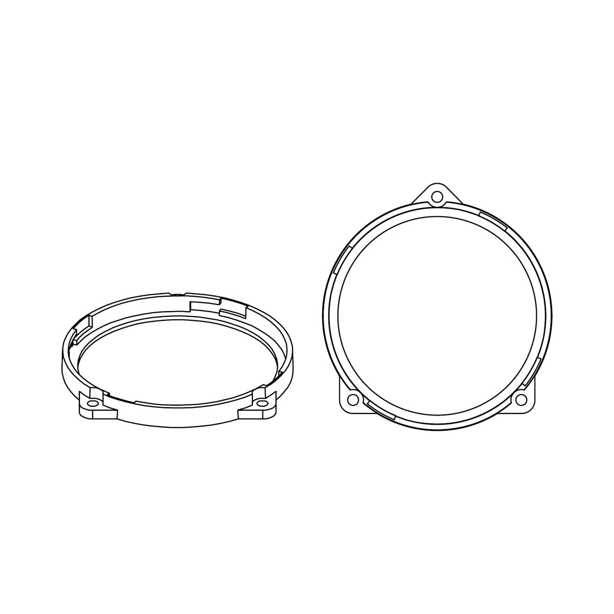 Helix CFMK100 JLR.1 FlexMount100 Midrange Adapter