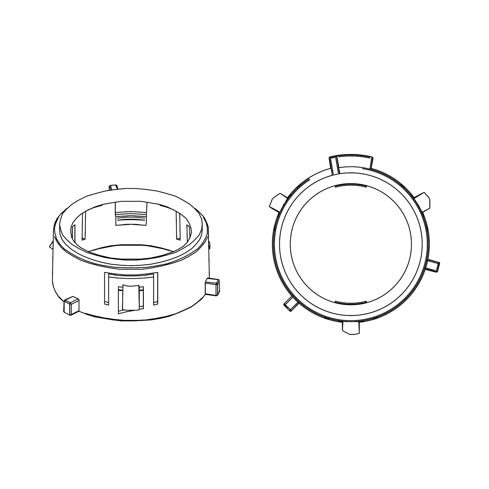 Helix CFMK20 MB.1 FlexMount20 Tweeter Adapter