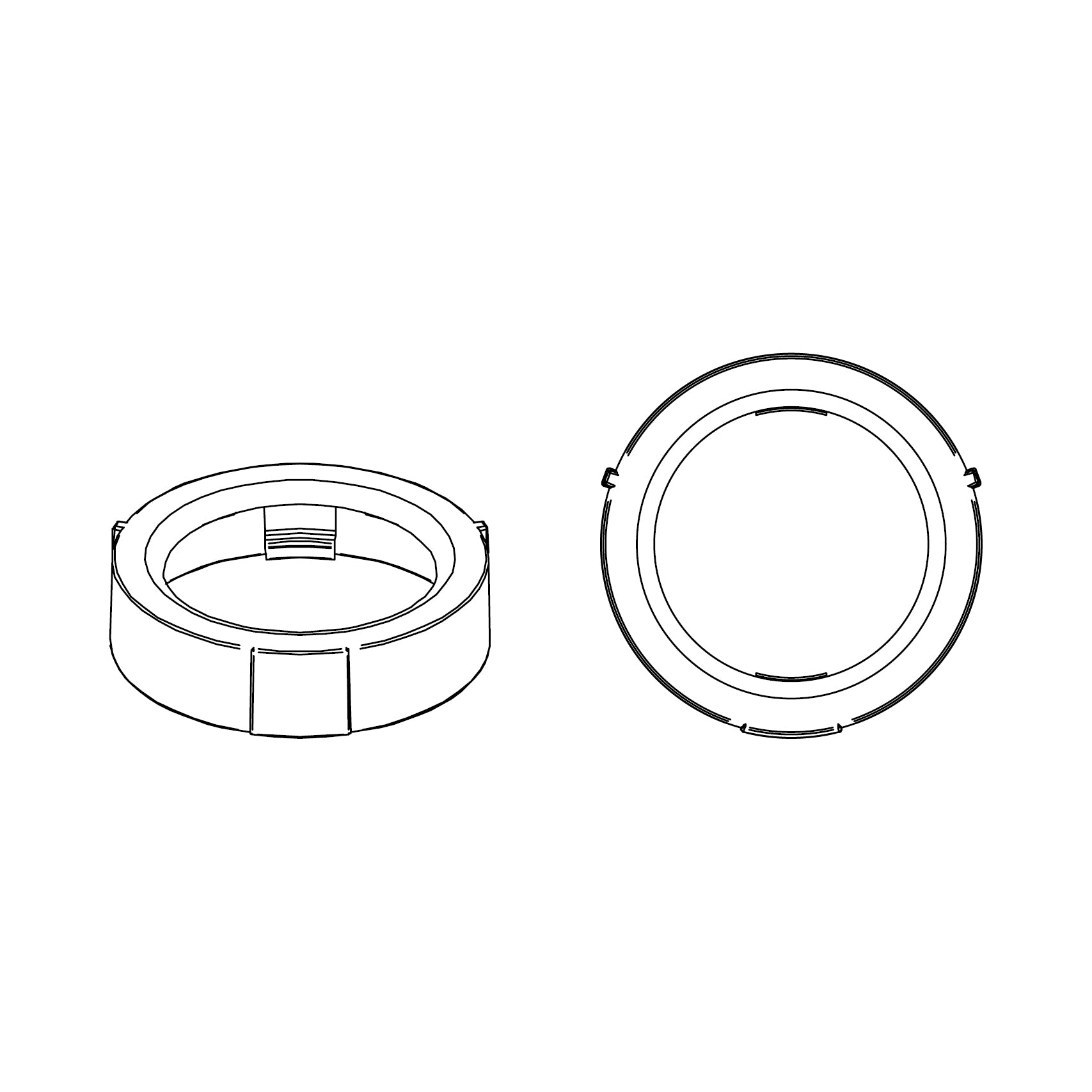 Helix CFMK20 TES.1 FlexMount20 Tweeter Adapter