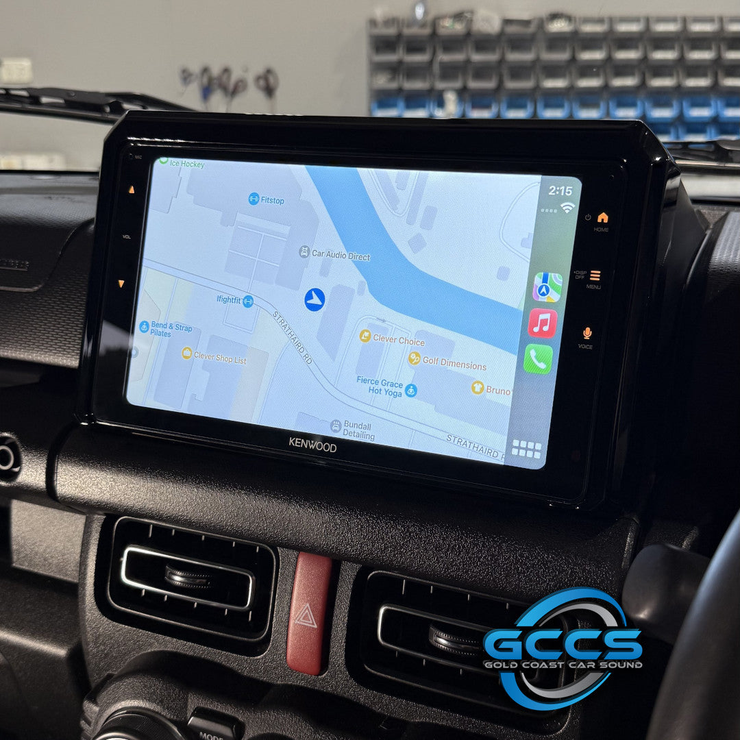 Jimny Plug and Play Headunit kit, Suzuki Jimny CarPlay, Suzuki Jimny Android Auto, Suzuki Jimny Wireless, Overdrive Car Audio, JIMNY23-F509A, jimny jb74 head unit
