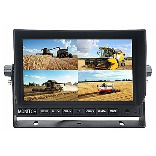 Mongoose MQ74A 7 Inch AHD Multi View 4 Camera Monitor