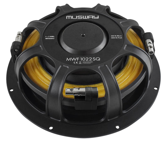 Musway MWF1022SQ 10 inch Slim Reference Subwoofer