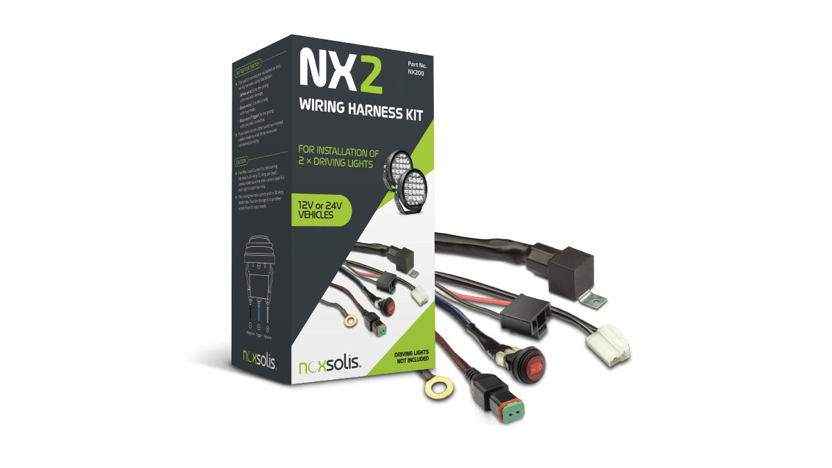 Noxsolis NX200 Wiring Kit for Dual Driving Lights