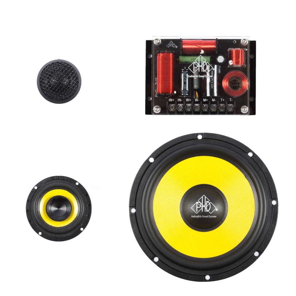 PHD Audio Studio 6.2 Kit 6.5 Inch 3-Way Kit