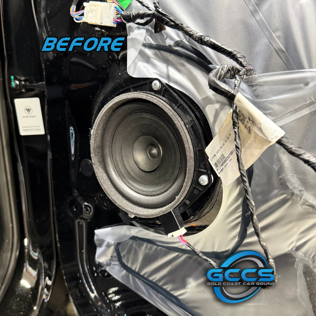 Audio System 6.5inch Front Speaker Upgrade Kit for Foton Tunland V7 & V9