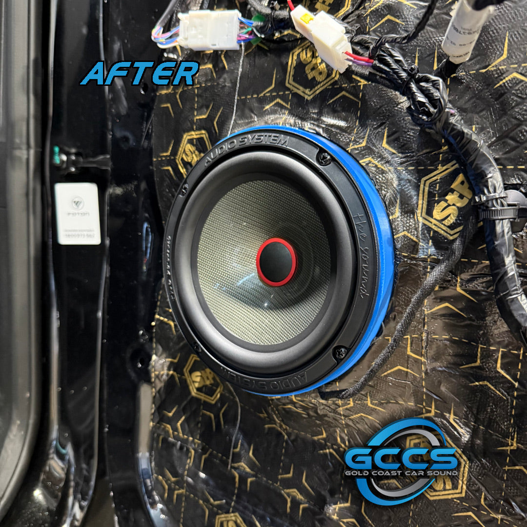 Audio System 6.5inch Front Speaker Upgrade Kit for Foton Tunland V7 & V9