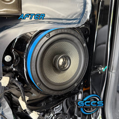 Audio System 6.5inch Front & Rear Speaker Upgrade Kit for Foton Tunland V7 & V9