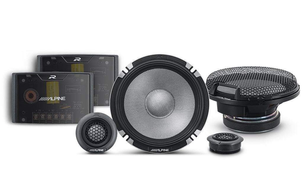 Alpine R-Series PRO R2-S652 6.5 Inch Component Speakers – Gold Coast ...
