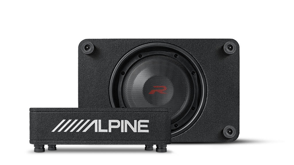 Alpine R-Series RS-SB10 Slim 10 Inch Boxed Subwoofer