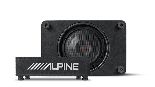 Alpine R-Series RS-SB10 Slim 10 Inch Boxed Subwoofer