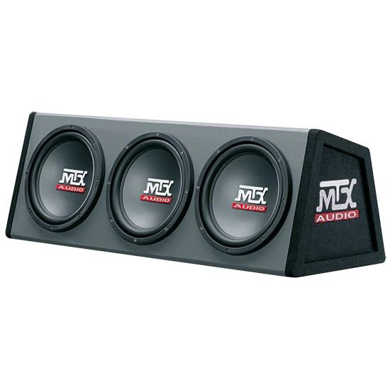 MTX RT10X3DS Triple 10 Inch Loaded Subwoofer Enclosure