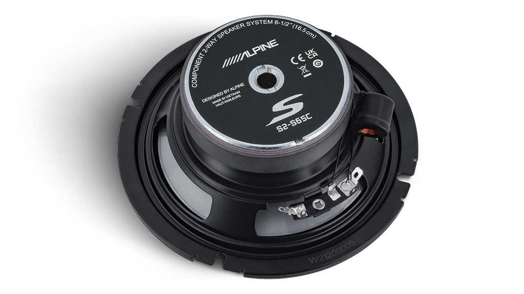 Alpine S2-Series S2-S65 6.5 Inch Coaxial Speakers