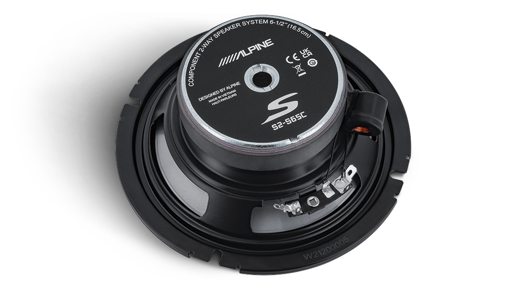 Alpine S2-Series S2-S65C 6.5 Inch Component Speakers – Gold Coast Car Sound
