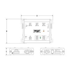 MTX TL-DBE ThunderLink 2 Channel Line Level Converter