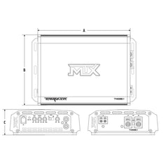 MTX TN500.1 Terminator Monoblock Amplifier