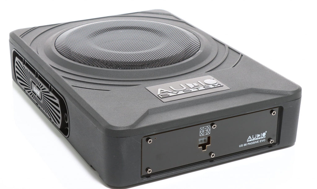 Audio System US08 8inch Underseat Passive Subwoofer – Gold Coast Car Sound