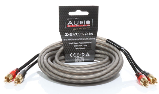 Audio System Z-EVO 5.0m RCA Cable Stereo Pair