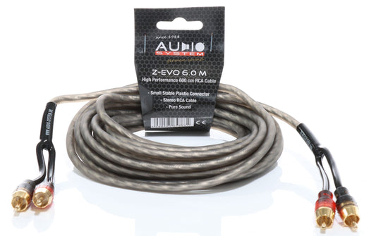 Audio System Z-EVO 6.0m RCA Cable Stereo Pair