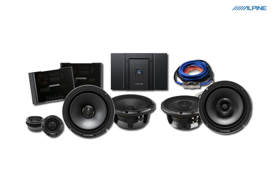 Alpine Status Speaker and Amp Pack