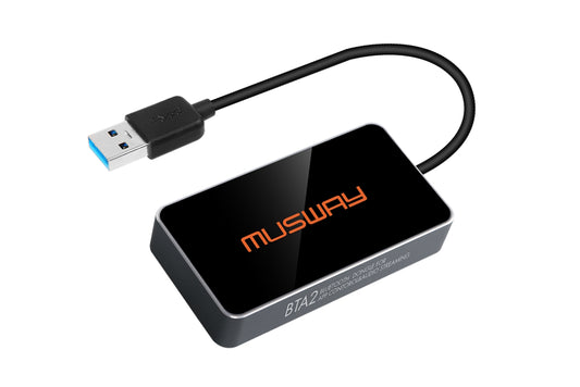 Musway BTA2 Bluetooth Dongle for Streaming and App Control