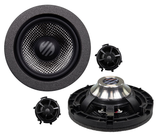 Musway CSM206C 2-Way Component Speakers for Mercedes-Benz C Class